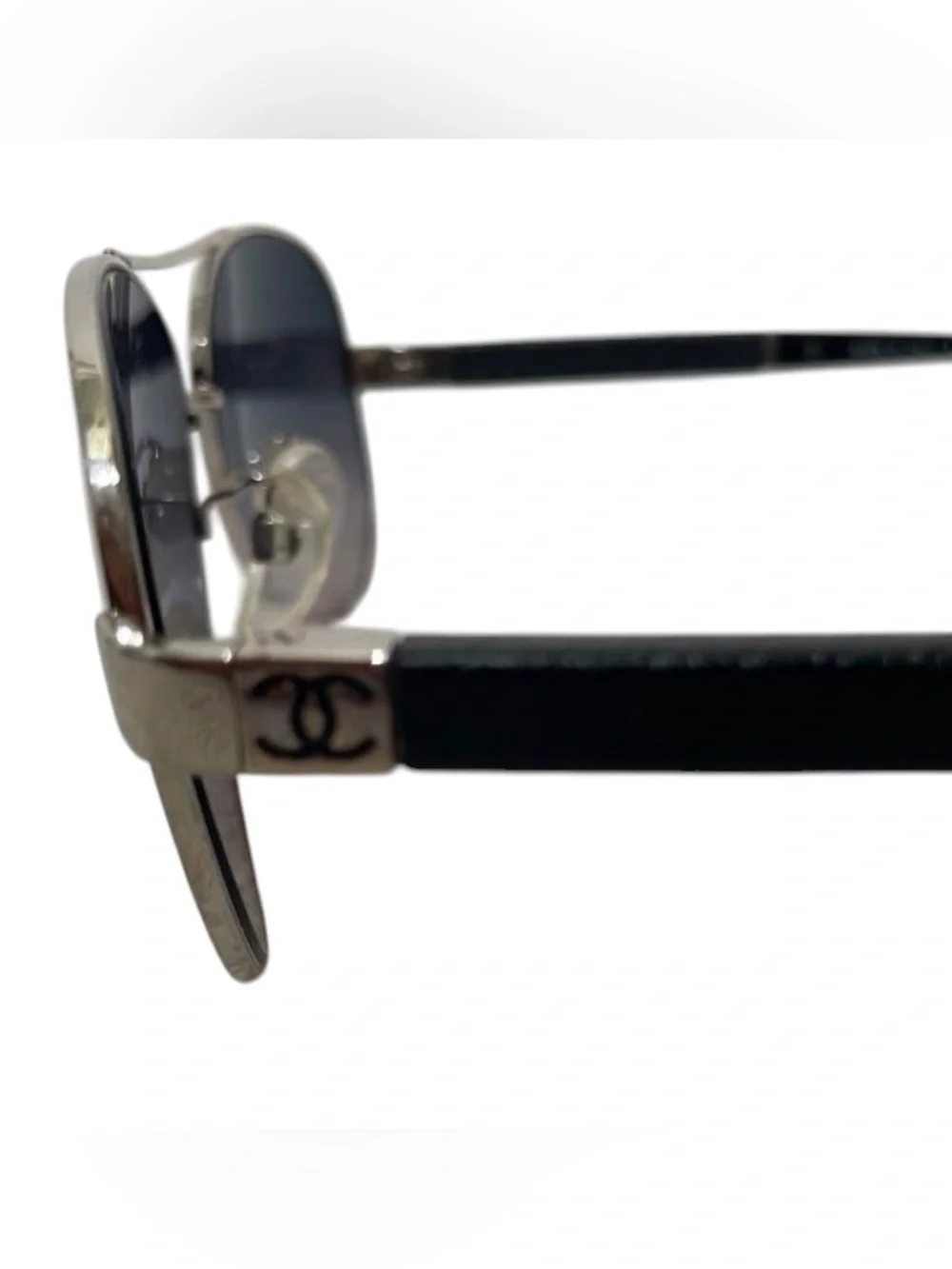 Chanel 4195-Q Aviator Sunglasses with Quilted Black Case- prescription